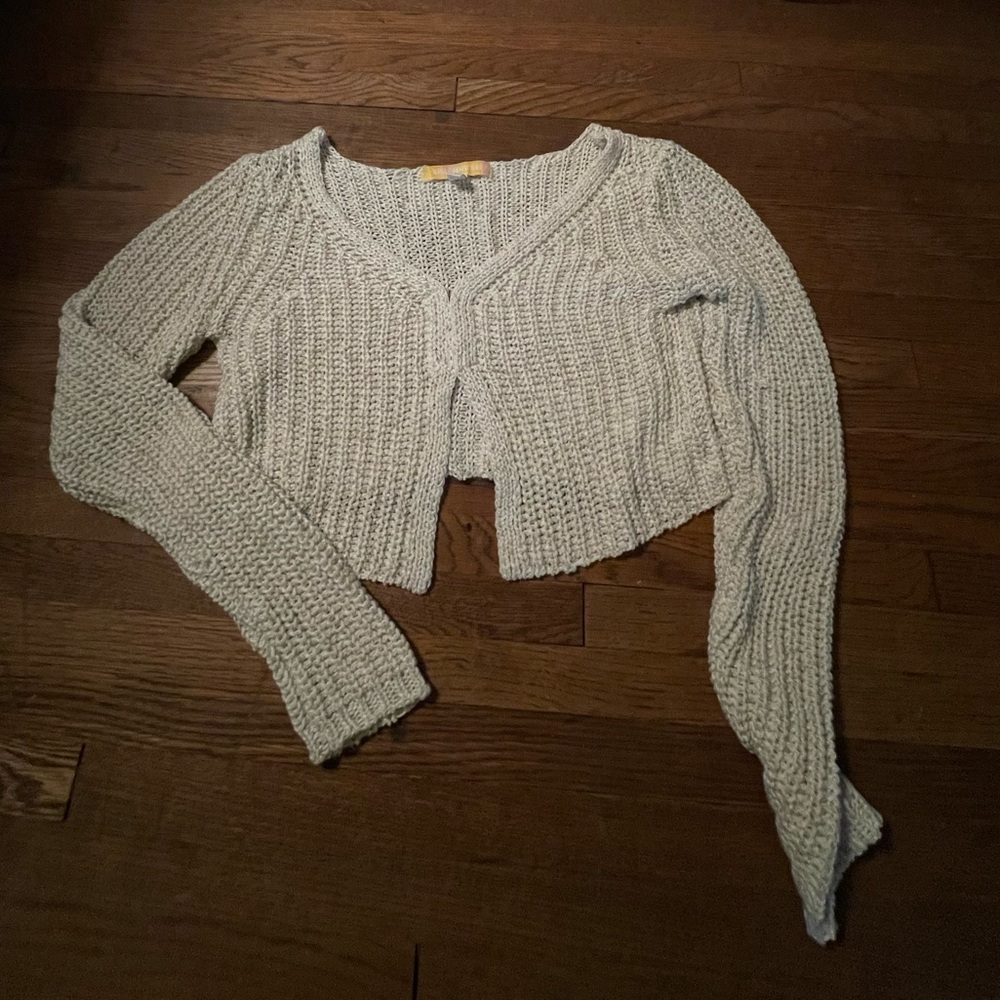 Urban outfitters Kylie cropped cardigan top